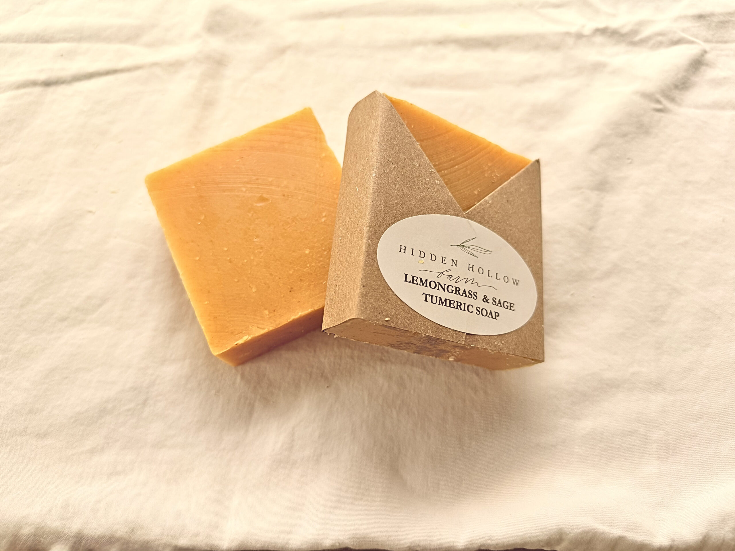 Lemongrass & Sage Turmeric Soap